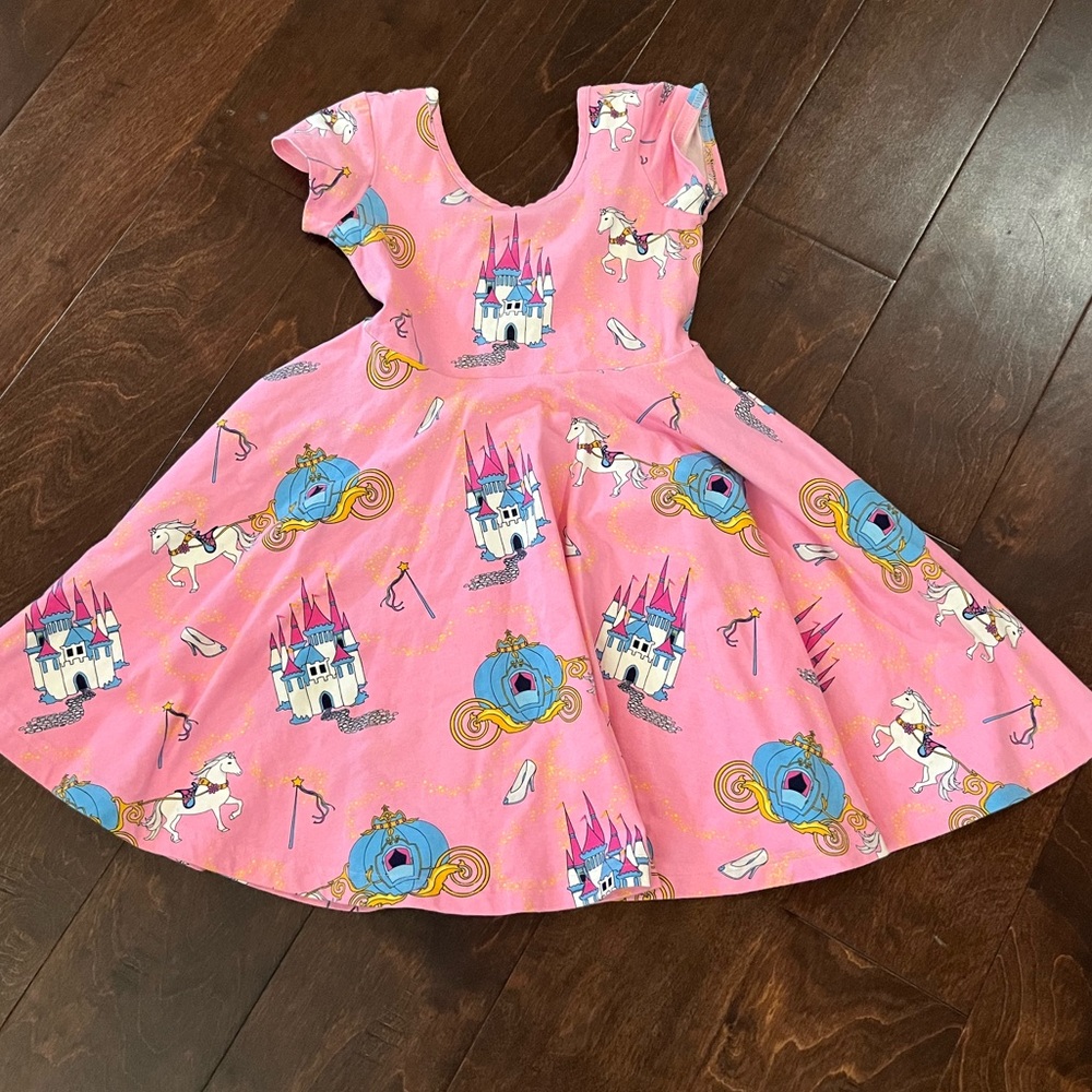 Eleanor Rose Happily Ever After Pink Dress - 6-7
